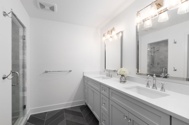 Floating Vanity and Minimalist Fixtures